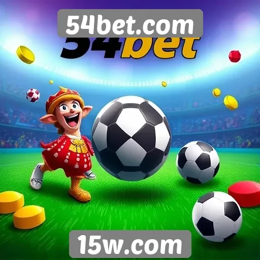 Variedade de jogos disponíveis no site 54bet.com